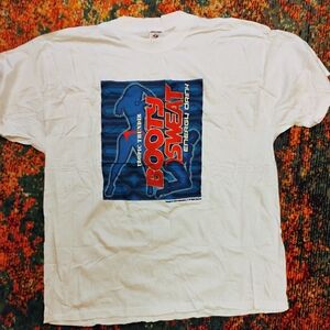 Vintage Booty Sweat Shirt Mens XL White 2000s Tropic Thunder Movie Promo new